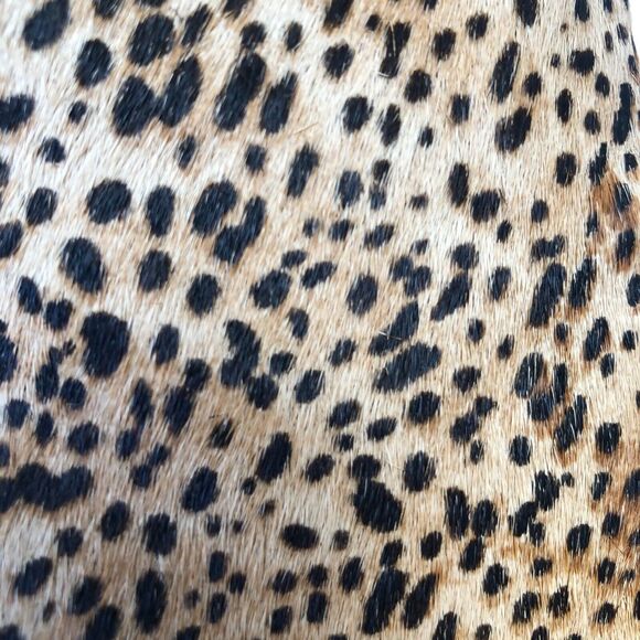 Dolce Vita Western Almond Toe Calf Hair Leopard $170 Block Heel Bootie Sz 9 NEW - Picture 12 of 15